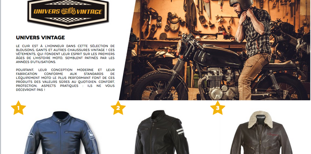 Tout l’univers vintage chez Motoblouz